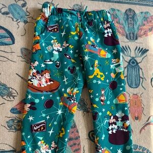 Disney Graphic sweatpants with space theme